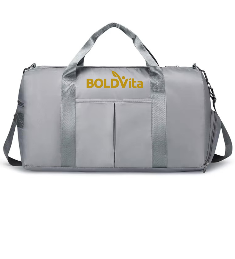 Waterproof Large-Capacity Gym & Travel Bag – Dry/Wet Separation Duffel