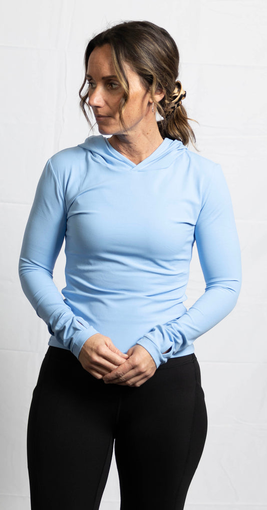 Women's Slim Fit Quick-Dry Yoga Hoodie