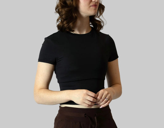 SculptFit Performance Crop Tee