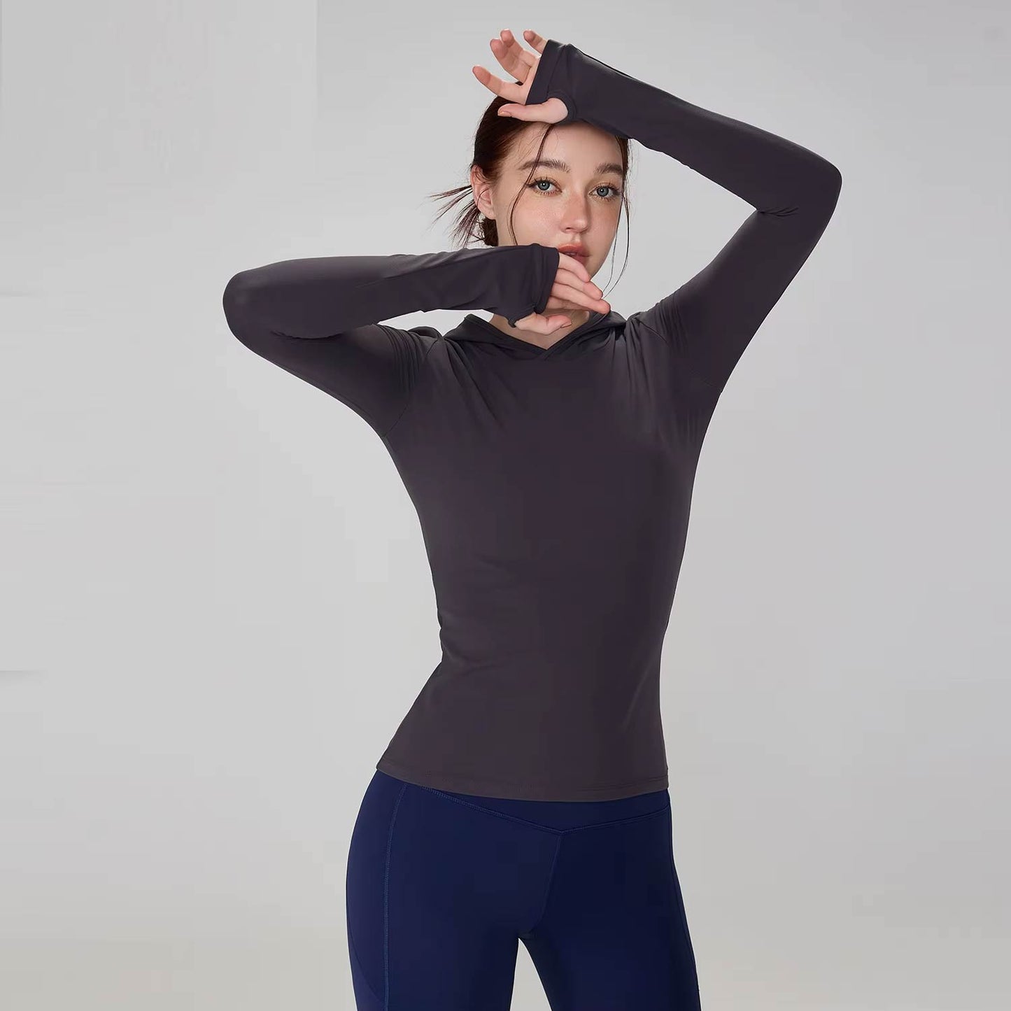 Women's Slim Fit Quick-Dry Yoga Hoodie